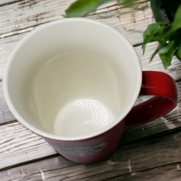 Starbucks Red Christmas Coffee Cup/Mug Green Siren Logo 2020 Holiday Fa La La - Picture 3 of 12